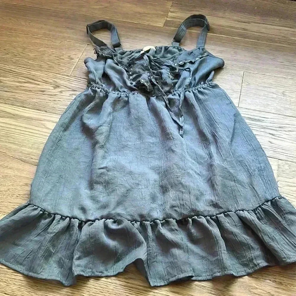 🌸4/$30🌸EDGE design by Mine | Turquoise blue tank top mini dress - Picture 2 of 11